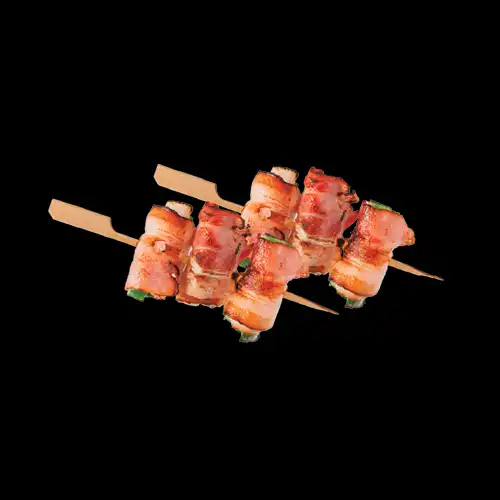 52. Schweinefleisch mit Lauchzwiebeln (2 Stück)
