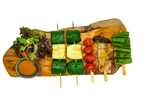 H1. Sakura – 5 vegetarische Spieße
